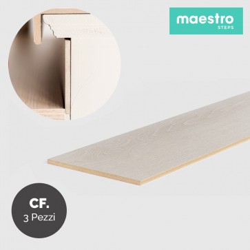 ALZATE COLORADO OAK Rivestimento per Scale Interne - Confezione 3 Pezzi 