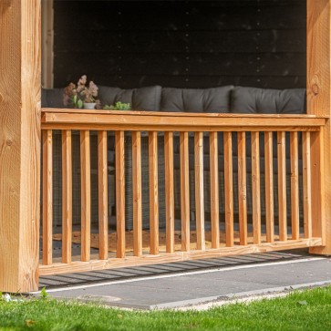 Onlywood Balaustra in Legno Douglas cm 180 x 99 h.