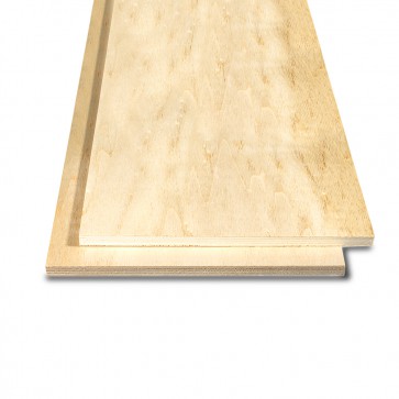 Onlywood Compensato Pioppo spessore 10 mm - 830 x 400 mm - Confezione Risparmio 5 Pezzi