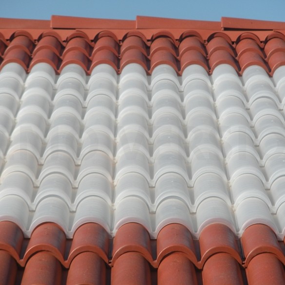 Coppi in pvc trasparenti per copertura confezione 1,40 mq. onlywood Coperture trasparenti prezzi