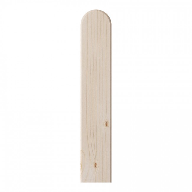 Onlywood Stecche in legno per balcone - Tondo Liscio in Abete 30-160 cm -  15 colori - Onlywood