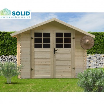 Onlywood Casetta in legno da giardino SAT 298 x 198 x 207 h. cm
