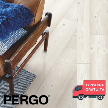 Laminato Pergo AC4 Modern Plank Pino Bianco Spazzolato – 190 x 8 x 1380 mm
