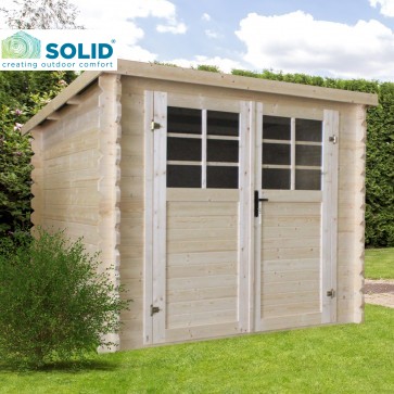 Onlywood Casetta in legno da giardino SLO  238 x 238 x 191 h. cm