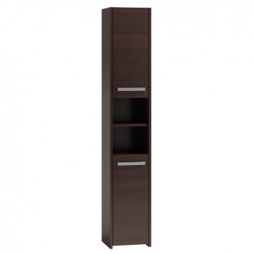 Onlywood Mobile lavanderia componibile LINO - 30 x 30 x 170h cm - Wenge