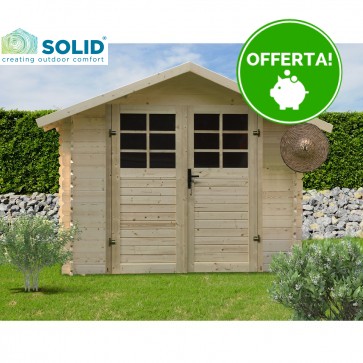 Onlywood Casetta in legno da giardino SAT 298 x 198 x 207 h. cm