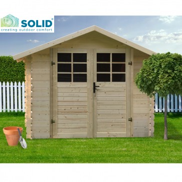 Casetta in legno SAT 298 x 298 x 218 h. cm