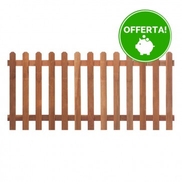 Onlywood Steccato in Legno HARDWOOD cm 180 x 90 h.