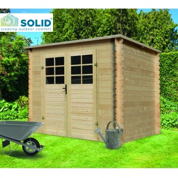 Onlywood Casetta in legno da giardino SLO 248 x 248 x 189 h. cm