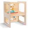 Onlywood Sedia Montessori in legno per Bambini Fantasia ALICE