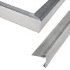Onlywood Profili di finitura per il Tetto in Alluminio 400 cm - Accessorio COMPO