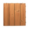 Piastrelle ad incastro per esterno STYLE in legno Thermowood - 40 x 40 x 4,5 cm