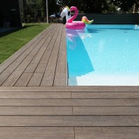 Listoni Legno per Esterno BAMBOO ELEGANCE - 185 x 13,7 x 2 cm