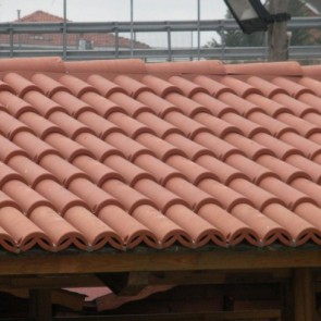 COPPI PVC rossi per copertura da esterno - Confezione 1,40 Mq.