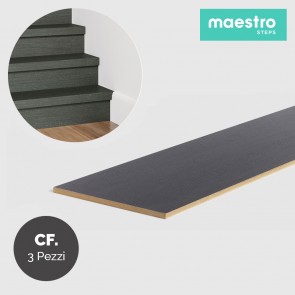 ALZATE MISSOURI OAK Rivestimento per Scale Interne - Confezione 3 Pezzi 