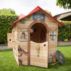 Casetta in legno da giardino per bambini XL Fantasia ARTU'