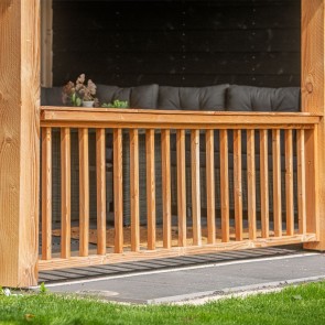 Onlywood Balaustra in Legno Douglas cm 180 x 99 h.