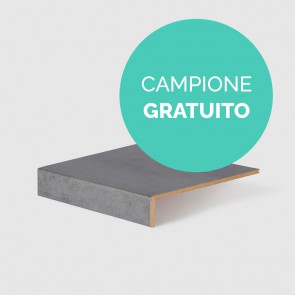 Campione Gradino DARK GREY STONE Rivestimento Scale