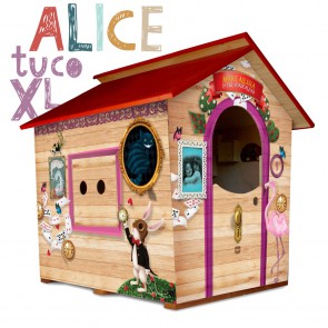 Casetta in legnoda giardino per bambini XL Fantasia ALICE