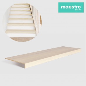 GRADINO IDAHO OAK Rivestimento Scale Interne Fai da te - Larghezza max 130 cm