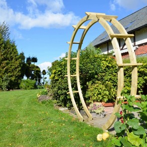 Onlywood Pergola ingresso MOONGATE 227 x 30 x 245 h cm