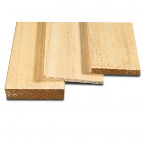 Onlywood Listelli Ayous 10 x 5 x 1000 mm - Confezione Risparmio 60 Pezzi