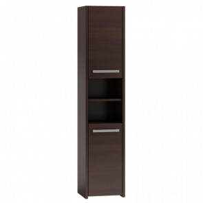 Onlywood Mobile lavanderia componibile PINO - 40 x 30 x 170h cm - Wenge