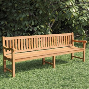 Onlywood Panca in Teak da giardino BIG BRETAGNA - 2 dimensioni