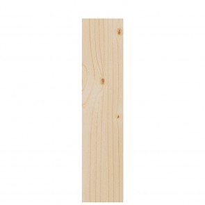 Onlywood Stecche in legno per balcone - Squadrato Liscio in Larice 30-160 cm - 15 colori