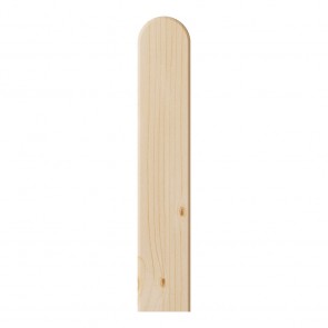 Onlywood Stecche in legno per balcone - Tondo Liscio in Larice 30-160 cm - 15 colori