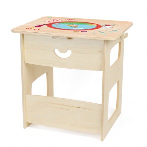 Tavolino Montessori in legno per Bambini Fantasia ALICE