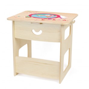 Tavolino Montessori in legno per Bambini Fantasia PRINCIPESSA