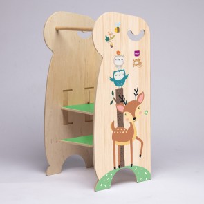 Torretta Montessori in legno per Bambini Fantasia MAGICWOOD