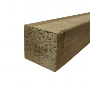 Travi in Legno Lamellare - Pino Trattato - 9 x 9 x 300 cm