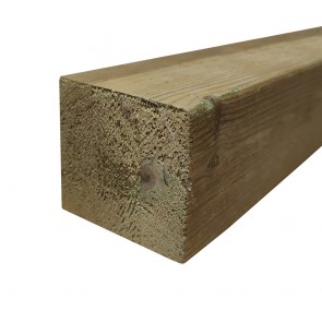 Travi in Legno Lamellare - Pino Trattato - 16 x 16 x 300 cm