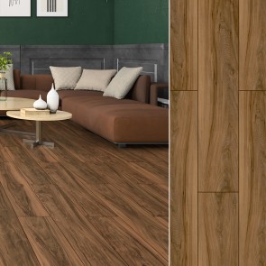 Laminato effetto legno AC4 URBAN Noce Astana - Superficie Opaca