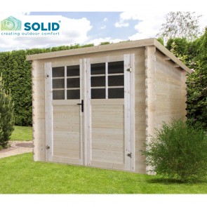 Onlywood Casetta in legno da giardino SLO 298 x 298 x 191 h. cm