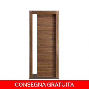 Porta Scorrevole Interna Reversibile EASY Melaminico Cognac h. 210 cm - 4 Dimensioni