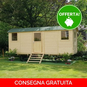 Onlywood Bungalow in legno ANGELO 600 x 240 cm