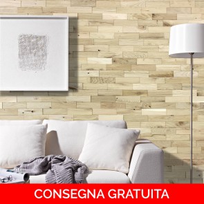 Pannelli Murali in VERO LEGNO Rovere Rustico - Conf. 1 MQ