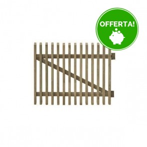 Onlywood Cancelletto in Legno PIKA in pino impregnato cm 100 x 80 h.