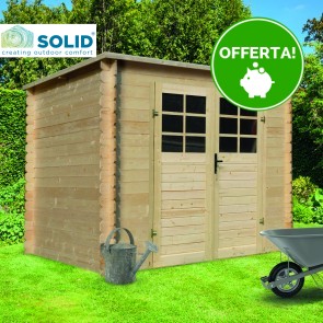 Onlywood Casetta in legno da giardino SLO 198 x 198 x 185 h. cm