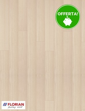 Florian Parquet prefinito Family in legno di Rovere WHITE LADY Classe Prime - 100% Made in Italy