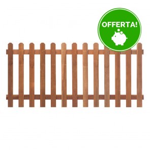Onlywood Steccato in Legno HARDWOOD cm 180 x 90 h.