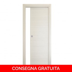 Porta Scorrevole Interna Reversibile TUA Melaminico Quarzo h. 210 cm - 4 Dimensioni