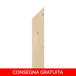 Onlywood Stecche in legno per balcone - Diagonale Liscio in Larice 30-160 cm - 15 colori