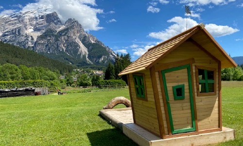 Casetta in legno per bambini