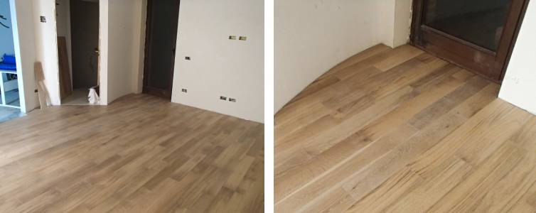 Parquet vero legno oliato foto cliente