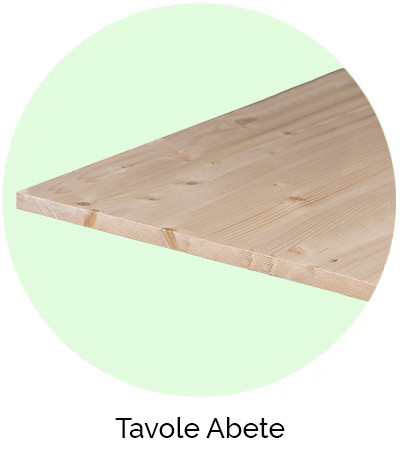 Tavole Lamellari Legno Abete