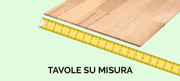 Tavole Lamellari Legno su misura